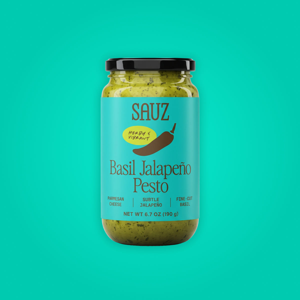 Basil Jalapeño Pesto