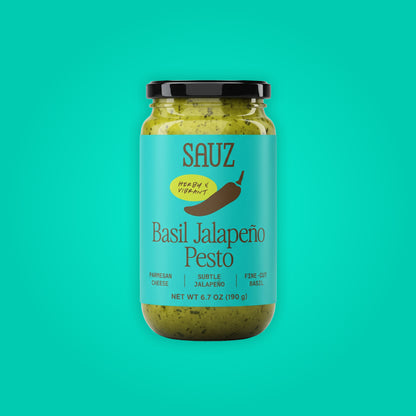 Basil Jalapeño Pesto